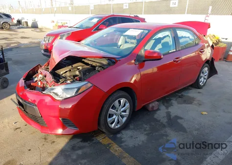 2015 Toyota Corolla Le from USA, damaged, VIN 5YFBURHE9FP351473